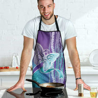 Suicide Prevention Awareness Apron Maile Pikake Lokelani Crown Flower Lei Inspired