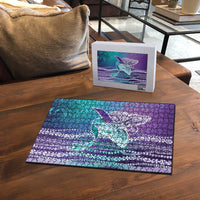 Suicide Prevention Awareness Puzzle Maile Pikake Lokelani Crown Flower Lei Inspired