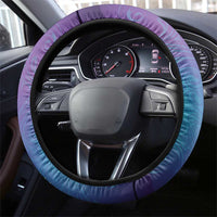 Suicide Prevention Awareness Steering Wheel Cover Maile Pikake Lokelani Crown Flower Lei Inspired