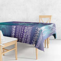 Suicide Prevention Awareness Tablecloth Maile Pikake Lokelani Crown Flower Lei Inspired