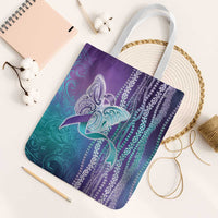 Suicide Prevention Awareness Tote Bag Maile Pikake Lokelani Crown Flower Lei Inspired