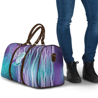 Suicide Prevention Awareness Travel Bag Maile Pikake Lokelani Crown Flower Lei Inspired