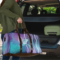 Suicide Prevention Awareness Travel Bag Maile Pikake Lokelani Crown Flower Lei Inspired