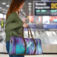 Suicide Prevention Awareness Travel Bag Maile Pikake Lokelani Crown Flower Lei Inspired