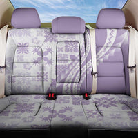 Purple Hawaiian Quilt Pattern Back Car Seat Cover Mixed Polynesian Tribal Arty LT9 One Size Purple - Polynesian Pride