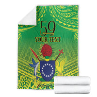 Cook Islands Constitution Day Blanket Kuki Airani Since 1965