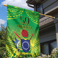 Cook Islands Constitution Day Garden Flag Kuki Airani Since 1965