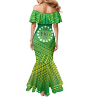 Cook Islands Constitution Day Mermaid Dress Kuki Airani Since 1965 LT9 - Polynesian Pride