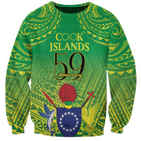 Cook Islands Constitution Day Sweatshirt Kuki Airani Since 1965
