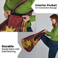 Personalised Tonga Haapai High School Grocery Bag Special Kupesi Pattern