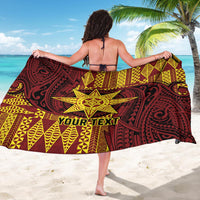 Personalised Tonga Haapai High School Sarong Special Kupesi Pattern