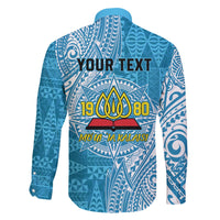 Personalised Tonga Lavengamalie College Family Matching Puletasi and Hawaiian Shirt Since 1980 Special Kupesi Pattern