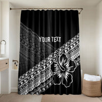 Custom Rugby Fiji Bathroom Set Black Traditional Masi Inspired