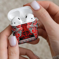 Aotearoa Iwi Ngapuhi AirPods Case Maori Wharenui House Tribal Pattern