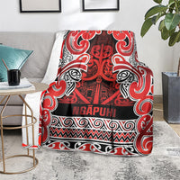 Aotearoa Iwi Ngapuhi Blanket Maori Wharenui House Tribal Pattern