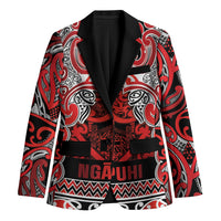Aotearoa Iwi Ngapuhi Blazer Maori Wharenui House Tribal Pattern