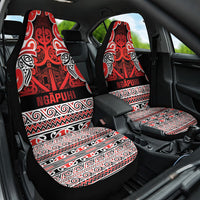Aotearoa Iwi Ngapuhi Car Seat Cover Maori Wharenui House Tribal Pattern