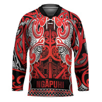 Aotearoa Iwi Ngapuhi Hockey Jersey Maori Wharenui House Tribal Pattern