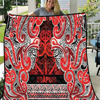 Aotearoa Iwi Ngapuhi Quilt Maori Wharenui House Tribal Pattern