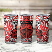 Aotearoa Iwi Ngapuhi Tumbler Cup Maori Wharenui House Tribal Pattern