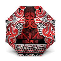 Aotearoa Iwi Ngapuhi Umbrella Maori Wharenui House Tribal Pattern