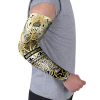 Aotearoa Iwi Ngati Whatua Arm Sleeves Maori Wharenui House Tribal Pattern