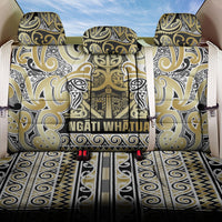 Aotearoa Iwi Ngati Whatua Back Car Seat Cover Maori Wharenui House Tribal Pattern