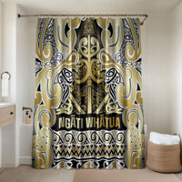 Aotearoa Iwi Ngati Whatua Bathroom Set Maori Wharenui House Tribal Pattern