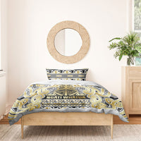 Aotearoa Iwi Ngati Whatua Bedding Set Maori Wharenui House Tribal Pattern