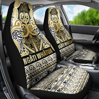 Aotearoa Iwi Ngati Whatua Car Seat Cover Maori Wharenui House Tribal Pattern