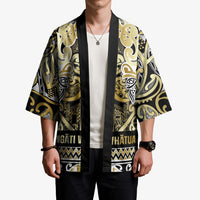 Aotearoa Iwi Ngati Whatua Kimono Maori Wharenui House Tribal Pattern