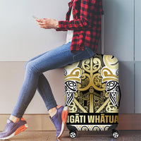 Aotearoa Iwi Ngati Whatua Luggage Cover Maori Wharenui House Tribal Pattern