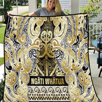 Aotearoa Iwi Ngati Whatua Quilt Maori Wharenui House Tribal Pattern