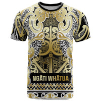 Aotearoa Iwi Ngati Whatua T Shirt Maori Wharenui House Tribal Pattern