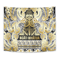 Aotearoa Iwi Ngati Whatua Tapestry Maori Wharenui House Tribal Pattern