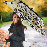 Aotearoa Iwi Ngati Whatua Umbrella Maori Wharenui House Tribal Pattern