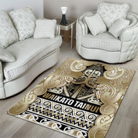 Aotearoa Iwi Waikato Tainui Area Rug Maori Wharenui House Tribal Pattern