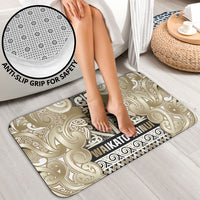 Aotearoa Iwi Waikato Tainui Bathroom Set Maori Wharenui House Tribal Pattern
