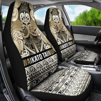 Aotearoa Iwi Waikato Tainui Car Seat Cover Maori Wharenui House Tribal Pattern