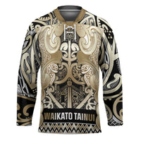 Aotearoa Iwi Waikato Tainui Hockey Jersey Maori Wharenui House Tribal Pattern