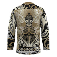 Aotearoa Iwi Waikato Tainui Hockey Jersey Maori Wharenui House Tribal Pattern
