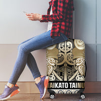 Aotearoa Iwi Waikato Tainui Luggage Cover Maori Wharenui House Tribal Pattern