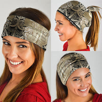 Aotearoa Iwi Waikato Tainui Neck Gaiter Maori Wharenui House Tribal Pattern