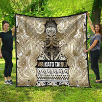 Aotearoa Iwi Waikato Tainui Quilt Maori Wharenui House Tribal Pattern
