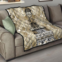 Aotearoa Iwi Waikato Tainui Quilt Maori Wharenui House Tribal Pattern
