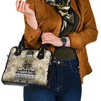 Aotearoa Iwi Waikato Tainui Shoulder Handbag Maori Wharenui House Tribal Pattern