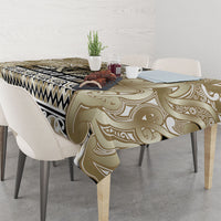 Aotearoa Iwi Waikato Tainui Tablecloth Maori Wharenui House Tribal Pattern