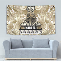 Aotearoa Iwi Waikato Tainui Tapestry Maori Wharenui House Tribal Pattern