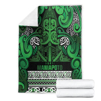 Aotearoa Iwi Ngati Maniapoto Blanket Maori Wharenui House Tribal Pattern