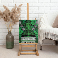Aotearoa Iwi Ngati Maniapoto Canvas Wall Art Maori Wharenui House Tribal Pattern
